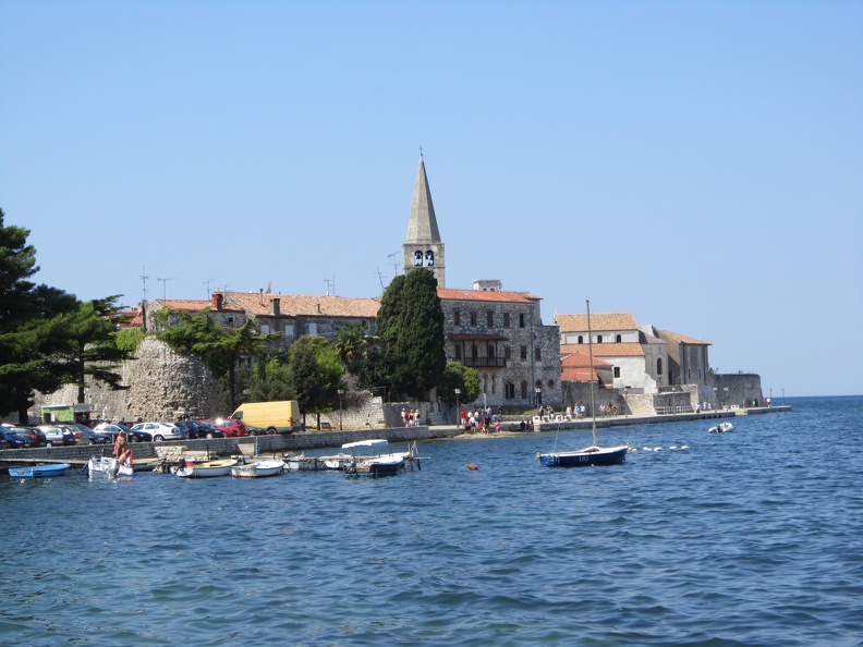 Euphrasian Basilica - Coming into town